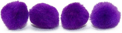 2 Inch Yellow Craft Pom Poms 25 Pieces in Kuwait