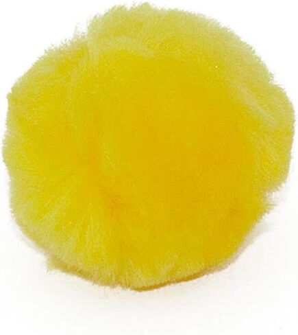 2 Inch Yellow Craft Pom Poms 25 Pieces in Kuwait