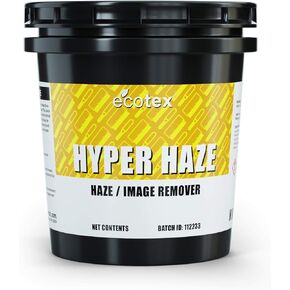 Ecotex® All Purpose Screen Printing Hyper Haze (Pint - 16oz.) - Eco Friendly Haze Remover and Degreaser, Plastisol and Water Based Ink Remover - Silk Screen Cleaner for Screen Printing Screens