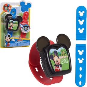 Disney Junior Mickey Mouse Funhouse Toy Watch for Kids with Lights and Sounds, Officially Licensed Kids Toys for Ages 3 Up by Just Play