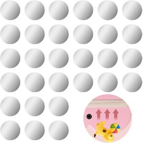 60pcs Metal Plates for Tonie Figures Storage, Adhesive Thin Metal Plate for Magnets, Small Metal Plate for Magnetic Tonies Shelf DIY, Round Sticky Metal Plate for Magnet (0.79inch, 20mm)