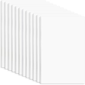 Golden State Art, White Foam Boards 12 Pack 11x17 Foam Core Board, 1/8" Thick Acid Free Foam Poster Board for Modeling, Billboard, Projects, Paintings and Display
