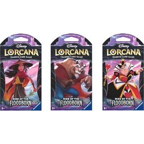 Ravensburger Disney Lorcana TCG: Rise of The Floodborn Assorted Single Booster Pack (12 Cards) | Collectible Cards | Ideal Gift for Disney Fans | Suitable for Ages 8+