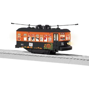 Lionel Peanuts Halloween “It’s The Great Pumpkin" O Gauge Model Train Trolley