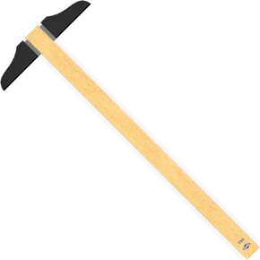 ALVIN ALT18 Aluminum Graduated T-Square, Drawing and Design Tool for Students and Professionals, Great for Carpentry, Drafting, Architecture, Engineering, and Art - 18 Inches