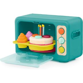 B. toys- Mini Chef - Toaster Playset- Pretend Play Breakfast Playset – 14pc Brunch Set – Pop-Up Toast & Sounds– 3 Years +