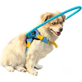 Blind Dog Halo Harness, Protective Halo Dog Collar for Blind Dogs, Confidence Building Harness Guiding Device, Blind Dog Accessories, XS