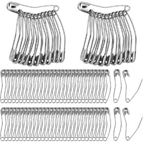 180pcs Curved Safety Pins1.5 inch Basting Pins for Quilting Sewing Bent Quilting Pins for Quick Quilting Knitting Sewing Crafting Accessories
