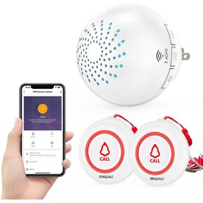 Singcall Tuya Caregiver Pager Smart Wireless Calling System WiFi SOS الطوارئ الوطن رعاية ممرضة الجرس