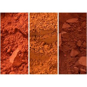 Mineral Pigment Packs - 3x150ml EA (RED collection: Ercolano Roussillon & Spanish Red Ochre)