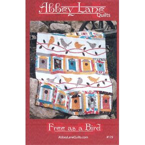 Free as a Bird Quilt Pattern by Abbey Lane Quilts #179 60" x 75"