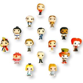 Floating Figure Shelves | Out of Box Display for 4" Funko Pops | Comes with Command Strips! Black / 10-Pack