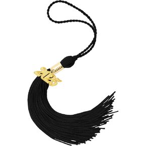 2025 Graduation Tassel 2025 Tassel Charm Graduation Cap Tassel for Graduation Cap 2025 Graduation Hat Decoration Tassel with The 2025 Year Gold Charm for Graduation Party Ceremonies Green and White