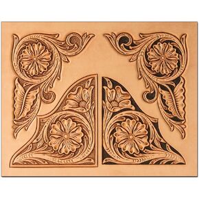 Tandy Leather Floral Corners Craftaid� 76617-00