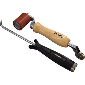 ZY890 Double-end Silicone Seam/Brass Detail Roller and Seam Tester Combo