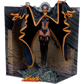 McFarlane Toys - Marvel Storm 1:10th Scale Collectible with Scene (Marvel Tales Featuring Spider-Man and The X-Men #236)