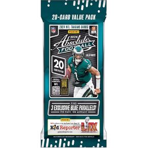2024 Panini Absolute Football NFL 20 Card Jumbo Value Trading Card Pack