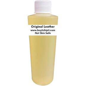 Buyitshipit - Original Leather Fragrance from Our Leather Collection - Perfect for Adding Aroma to Freshies, Candles, Soaps, and Diffusers - 4 oz