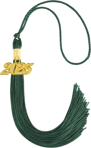 10 Pieces Graduation Tassels 2025,Green Graduation Tassels for Graduation Cap 2025,Green 2025 Graduation Tassels in Kuwait