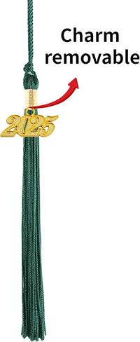 10 Pieces Graduation Tassels 2025,Green Graduation Tassels for Graduation Cap 2025,Green 2025 Graduation Tassels in Kuwait