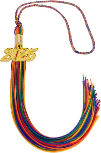 10 قطع التخرج شرابات 2025 ، شرابات التخرج الخضراء لتخرج Cap 2025 ، Green 2025 Tassels Tassels in Kuwait