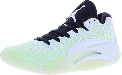 Nike Zion 3 Big Kids' Basketball Shoes (DV3869-106, White/Cement Grey/Pure Platinum/University RED) Size 6.5 in Saudi Arabia