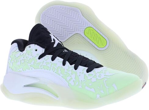 Nike Zion 3 Big Kids' Basketball Shoes (DV3869-106, White/Cement Grey/Pure Platinum/University RED) Size 6.5 in Saudi Arabia