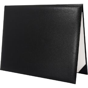 GraduatePro 11"x14" Black Diploma Cover for Graduation Certificate Holder with Red Satin Corner