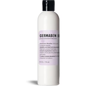 Germaben II Liquid (8 Ounces / 236 mL) Germaben ii - Natural Preservative for Making Lotion, Cream and Shampoo, Germaben ii Natural Preservatives for DIY Cosmetic Products by Talsen Chemicals