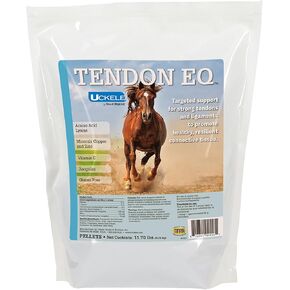 Uckele by SmartEquine Tendon EQ Pellets | Horse Muscle and Ligament Supplement for Horses | Encourages Resilient Tendons | Includes Glycine, Copper, Zinc, and More | 11.7 lb Bag