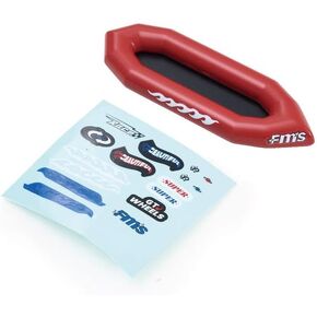FMS 1/24 1/18 Simulation Mini Kayak (Red) Decoration Fake Props Accessory for FCX18 FCX24 RC Crawler Car