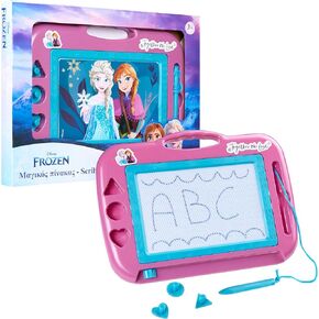 Disney Magnetic Drawing Board for Kids Magic Scribbler Educational Learning Toy Frozen Spiderman Magnetic Scribbler (Purple Frozen)