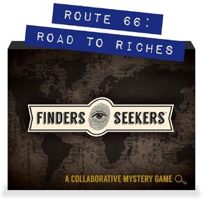 Mystery Game | Route 66 Road to Riches – Be a Detective and Investigate an Unsolved case, Puzzle Game Like an Escape Room, for Date Night, Game Night or Solo