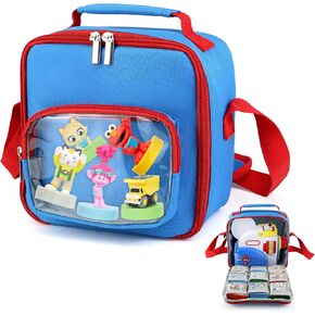 Carrying Case for Little Tikes Story Dream Machine Collections, for 9 Little Tikes Story Machine Stories and 3 Characters, Bag Only, Blue