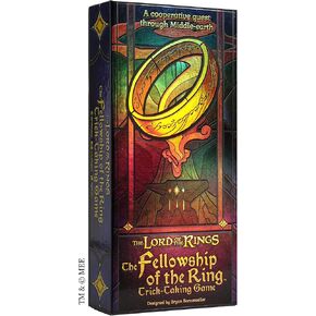 The Lord of The Rings The Fellowship of The Ring Trick-Taking Game - A Cooperative Card Adventure! Strategy Game for Kids & Adults, Ages 10+, 1-4 Players, 20 Minute Playtime, Made by Office Dog