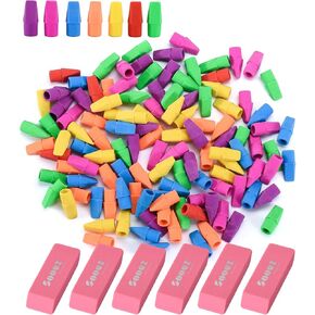 مجموعة محو قلم رصاص Sooz 86pc ، وممحاة 6pc الوردي وممحاة قلم رصاص 80pc ، وممحاة محو محو قلم القلم القلم. in Kuwait