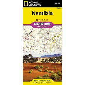 Namibia Map (National Geographic Adventure Map, 3209)