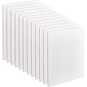 OLYCRAFT 12Pcs White Foam Board 11.8x7.9 Inch Foam Core Board for Crafts 5mm Thick White Core Mat PVC Foam Board Sheets Mat Boards Poster Boards for Crafts Framing Art Display Presentation