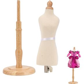 Dress Form, Female Dress Form, Mannequin Body Sewing Mannequin Dress Form Mannequin Mannequin Stand Sewing Dress Form with Wooden Base for Dress Jewelry Display