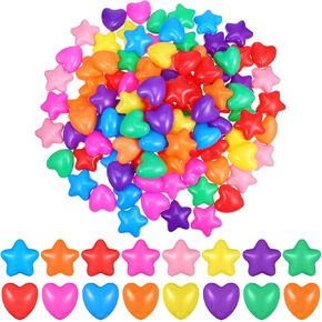 Cabilock Star Ball Pit Ocean Balls for Kids 100pcs كرات سباحة ملونة ، ألعاب ماء للعب الآمنة ،