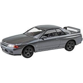 Aoshima Nissan R32 Skyline GT-R (Gang Gray Metallic) 1:32 Scale Snap Fit Model Kit