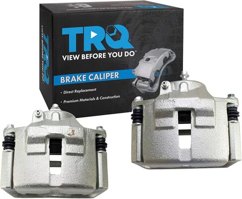 TRQ New Rear Brake Caliper Assembly w/Bracket & Hardware Pair for Dodge Dart in Kuwait