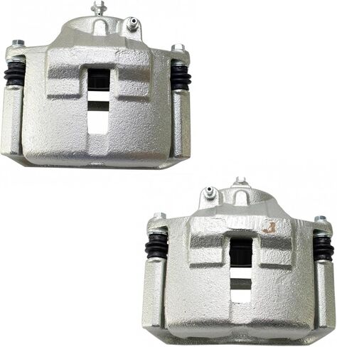 TRQ New Rear Brake Caliper Assembly w/Bracket & Hardware Pair for Dodge Dart in Kuwait