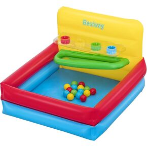 Bestway Sort 'n Play Plashable Ball Pit مع 15 كرة لعب
