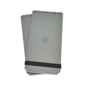 مراسل Franklin-Christoph Greypads 2pk ، Notepad ، Top Spiral Bound ، 120 صفحة ، ورقة 90gsm المتميزة ، (نقاط)
