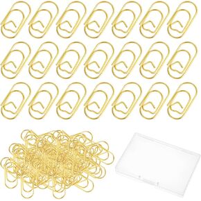 100Pcs 0.79inch Cute Mini Paperclip Love Heart Shaped Paper Clip Stainless Steel Tinplate Paperclip Holder Wedding Invitations Paper Clamp Note Sorting Organizing for Office Valentine's Day Home Desk