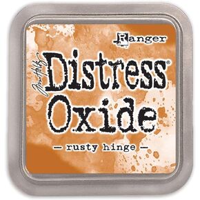 Ranger Tim Holtz Distress Oxides Ink Pad-Rusty Hinge, 3 x 3 x 0.75