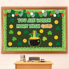 72pcs St. Patrick's Day Bulletin Decor Decor