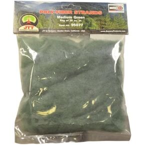 Poly-Fiber Strands, Medium Green