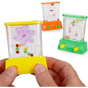 Kicko Water Game - Variety Pack - Red, Orange, Green - 3 Pack - Assorted Handheld Water Games for Kids of All Ages Kids, Teens, Adults - Party Favor, Hours of Fun, Just Add Water